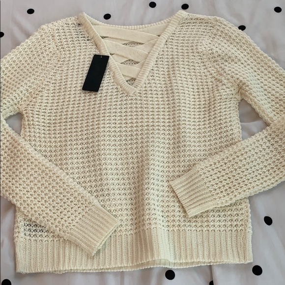 Cream Sweater - Picture 2 of 2